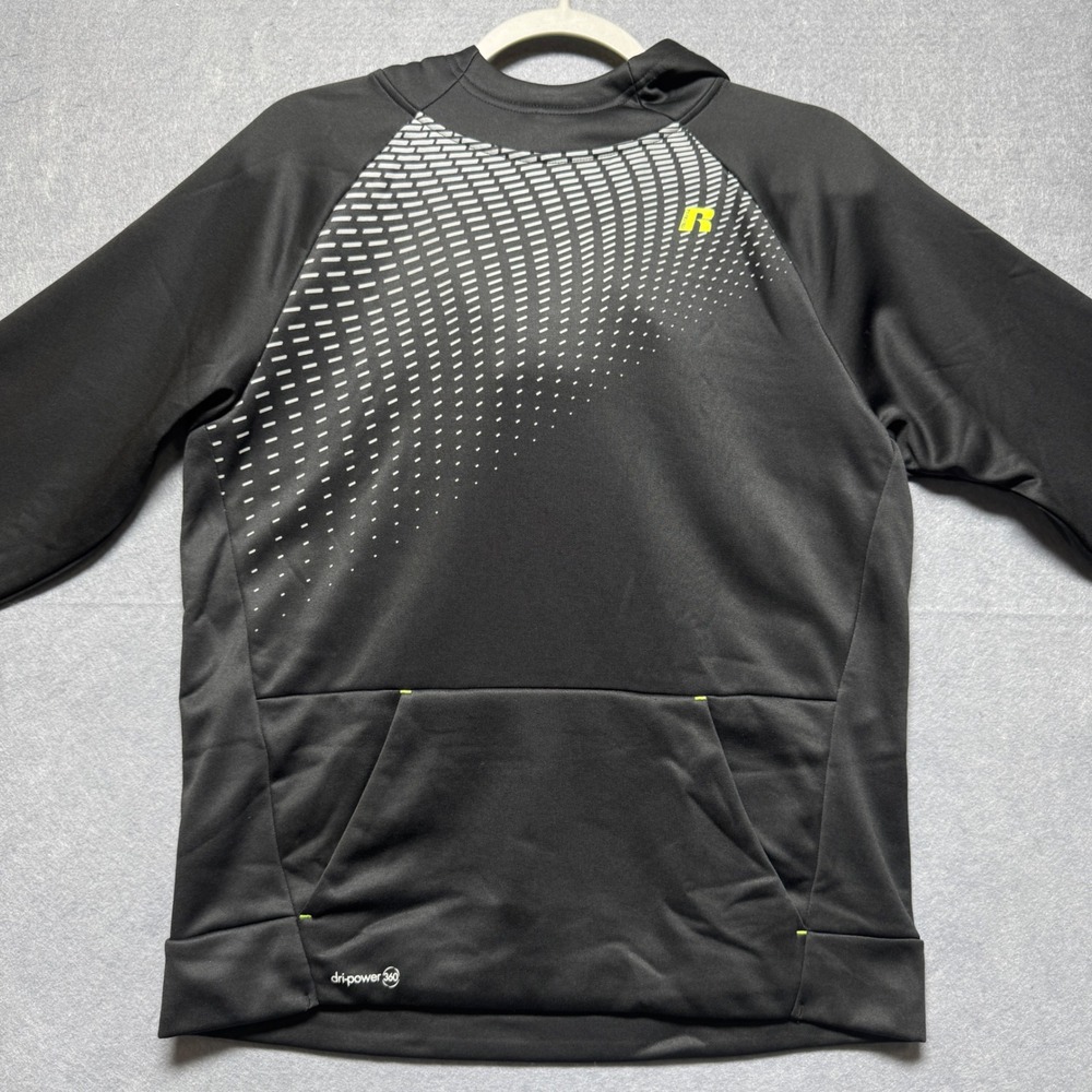 Russell Athletic Dri Power 360 Black Athletic Hoodie Pullover 18 XXL‎